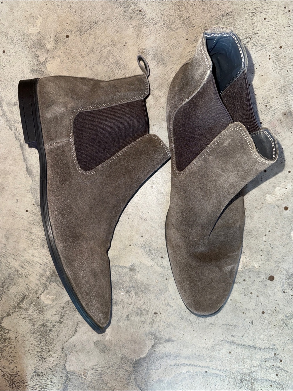 ASOS Men's Taupe Suede Chukka Chelsea Boots
